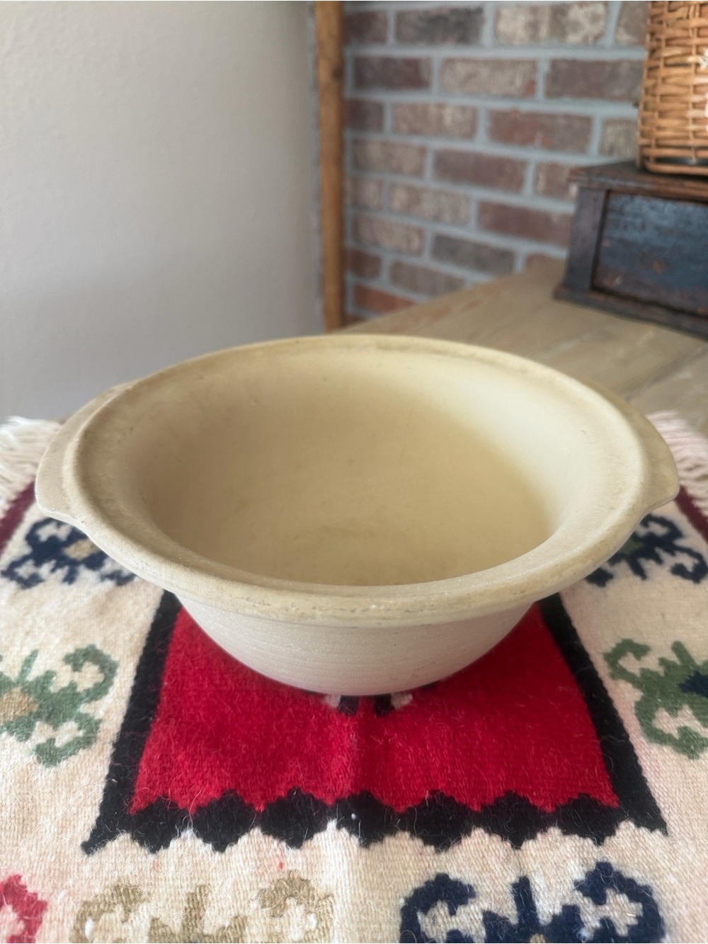 The Pampered Chef Stoneware Bowl 9x9